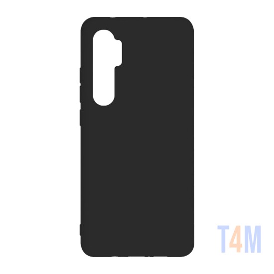 Funda de Silicona para Xiaomi Mi Note 10 Lite Negro